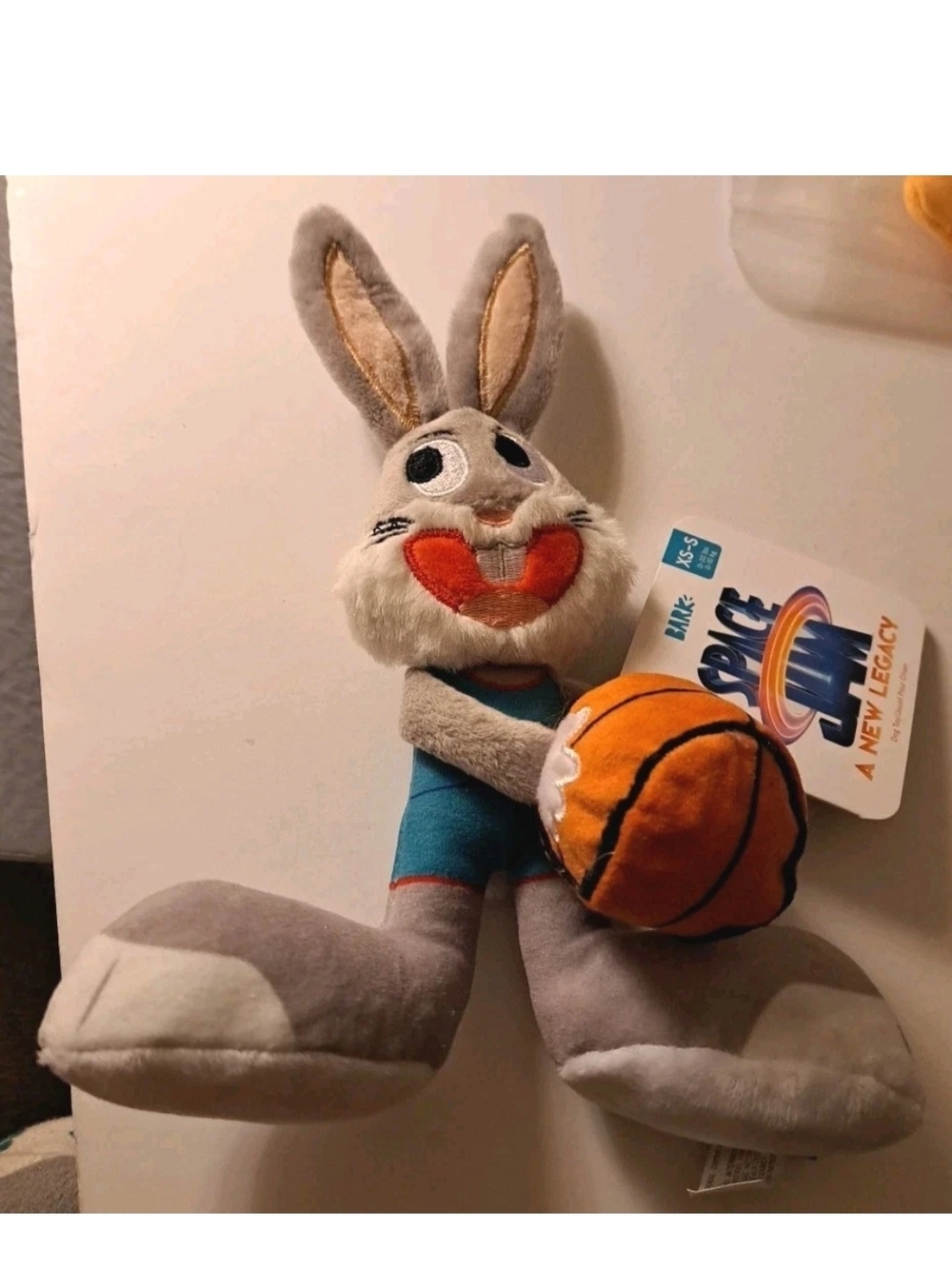 Bark Box Bugs Bunny Space Jam Tune M Buggs Dog Toy Squeaker Xs-s Sz NEW 426-cb42